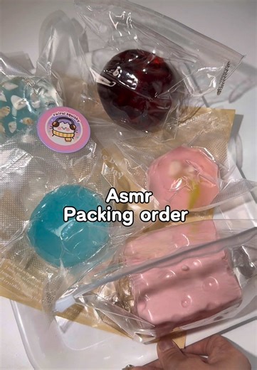ASMR Packing Squishy Orders for Healing