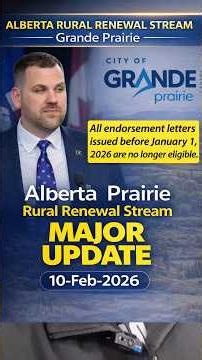 🚨 Alberta Rural Renewal Stream Prairie #alberta #grandeprairie #punjabi #canadaimmigration2026