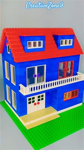 How to build a Lego House MOC | LEGO Creations #lego #legobuild #legomoc #shortvideo #shorts #viral