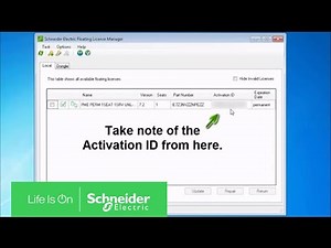 Obtaining Activation or Entitlement IDs via PME License Manager or Web | Schneider Electric Support
