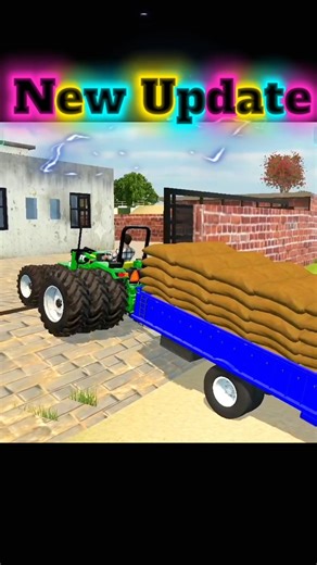 New Update System 😺 Indian Vehicles Simulator 3d #indiantractor3d #youtubeshorts #gaming