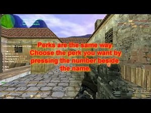 Counter Strike 1.6 Call of Duty Modern Warfare 2 Mod : How Classes Work !