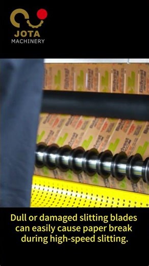 #shorts Why Dull Slitting Blades Lead to Paper Break