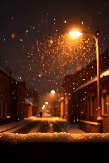 Peaceful Snow Falling Outside | Winter Ambience ASMR for Deep Sleep ‪@Shorts‬