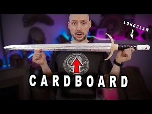 How to make a sword out of cardboard box