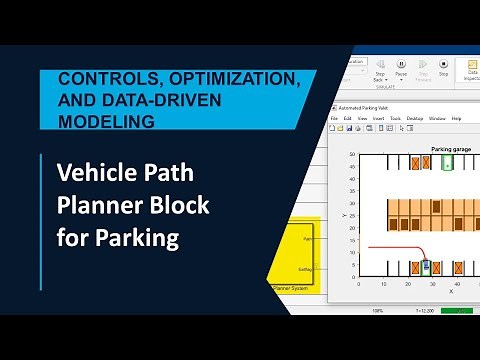 Valet Parking Using the New Vehicle Path Planner Block