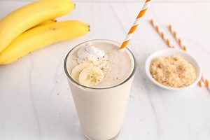 Coconut Milkshake (No Ice Cream) - Plant Based Jess