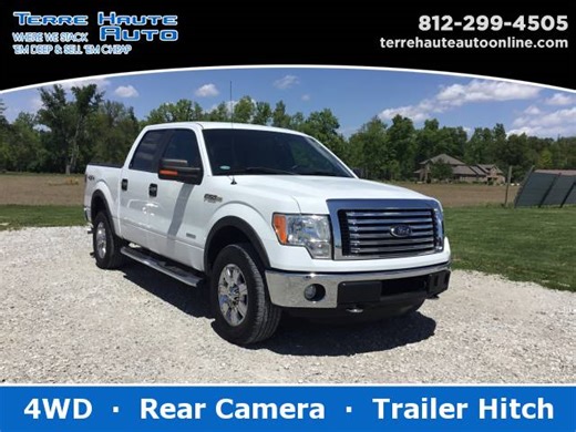 Used White 2012 Ford F-150 stk# E22149TH | Terre Haute Auto