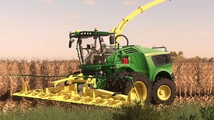 JOHN DEERE 9000 US FORAGE HARVESTOR V1.0 - FS19 mod - FS19.net