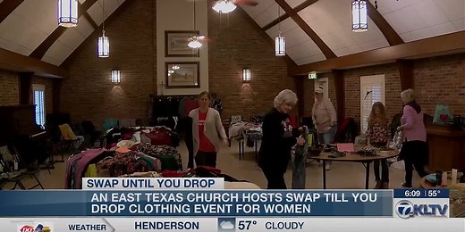 East Texas church hosts ‘Swap Till You Drop’ clothing event for women