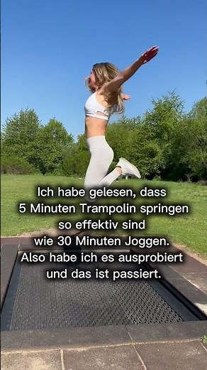 5 Minuten Trampolin