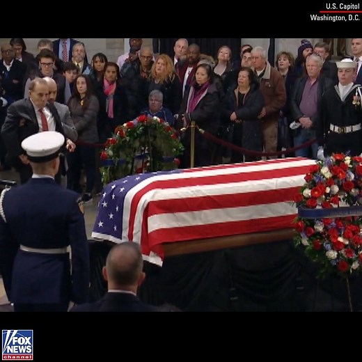 TODAY: Former Sen. Bob Dole, whose final salute to former President George H.W. Bush was one of the most powerful moments of the week, will join "Your World with Neil Cavuto" — Tune in at 4:00p ET on Fox News Channel. https://bit.ly/2zKbUH0 | Fox News