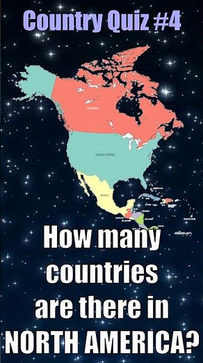 How many countries are there in North America