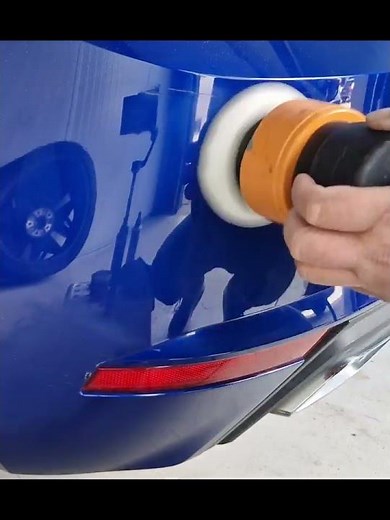 Scratches on bumper (wet)sanding and polishing | Paint correction