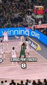 Sloukas POINT TRACKER #panathinaikos