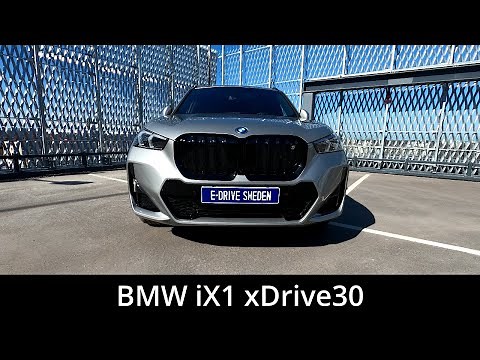 2023 BMW iX1 xDrive30 313hp | Walkaround | Acceleration | Fly by | Range test | 4K