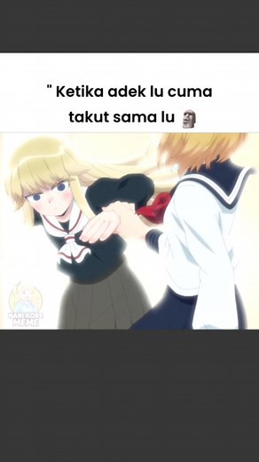 " Adek lu gini juga kan 🤣" " Judul : Koi wa sekai seifuku no ato de " . . . #animeabsurd #animememe #animemoment #animeedit #animereels #absurdmeme #relatememe #fyp #weebhumor #otakumeme | Nani kore meme