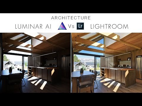 HOW TO EDIT ARCHITECTURE PHOTOS WITH LUMINAR AI - and is Lightroom better at it?