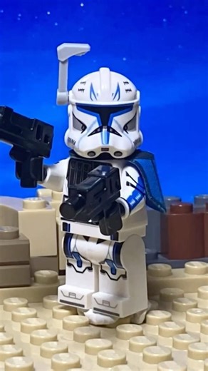 Rex vs comando droid!#lego #starwars #legostarwars #stopmotion