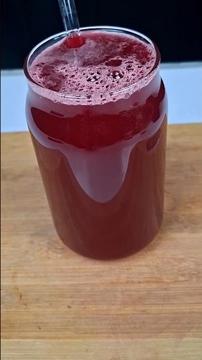 Healthy Apple Beetroot Juice #drinkasmr #asmr #satisfying