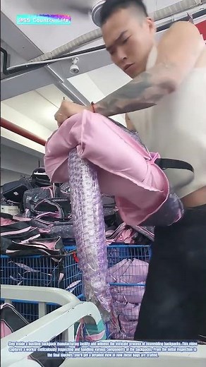 Inside the Factory: The Art of Backpack Assembly