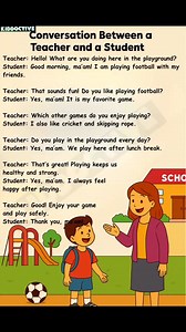 Dialogue/conversation #dialogue #English #englishlearning #fyp | Kiddoctive - Homeschooling