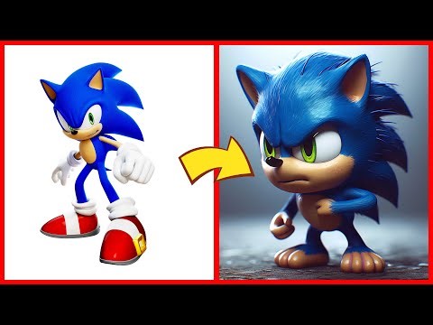 SONIC the Hedgehog ALL CHARACTERS as BABY (PART 2) 2024