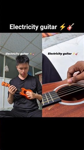 Funny Duet: Electricity guitar #duet
