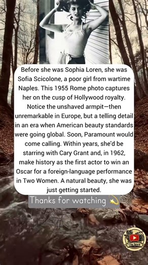 Before she was Sophia Loren, she was Sofia Scicolone… #shorts #shortvideo #actor #news #history