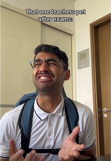 Avi Dixit (@avidixit10) - Student Reactions After Exams: The Teacher's Pet