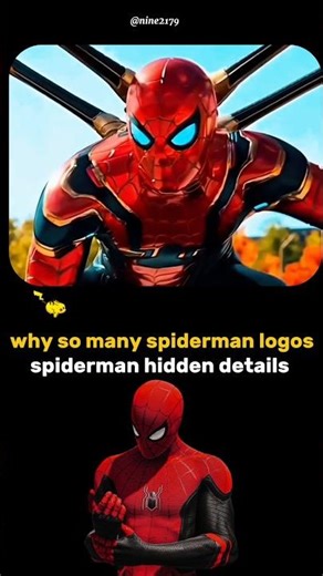 "Hidden Details in Every Spider-Man Logo You Never Noticed" #mcushorts #spidermanbrandnewday