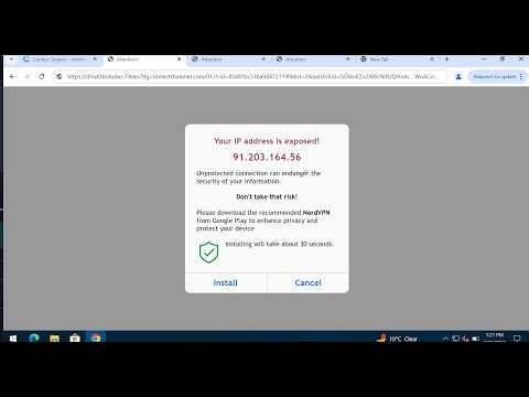 Connectchainnet.com malicious pop-up removal video.