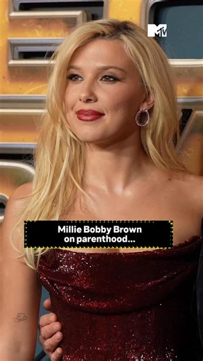 We’re so happy that Millie Bobbie Brown and Jake Bongiovi are enjoying parenthood! 💖 #MillieBobbyBrown #StrangerThings #JakeBongiovi #MTVCeleb | MTV UK