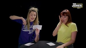 Watch Grace Helbig and Mamrie Hart Try Not to Laugh in this Exclusive Episode of "Bad Joke Telling"