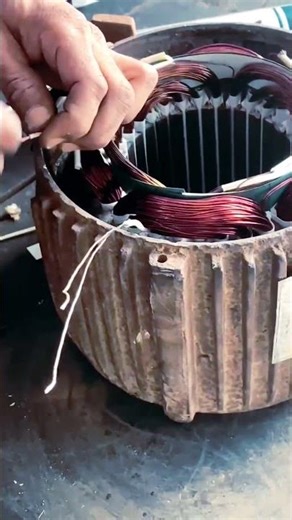 2Hp Motor Wainding conection #shortvideo #electrical #trending song#electricalguru#