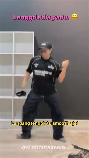 Lenggok Boboi Power! 🤭 #aiboboi #aiteam