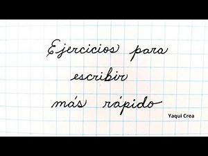 🤯 Exercises to WRITE FASTER and Improve Your Handwriting ✍️