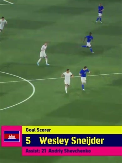 🥶☠️ #efootball #pes #sneijder #cambodia #goals
