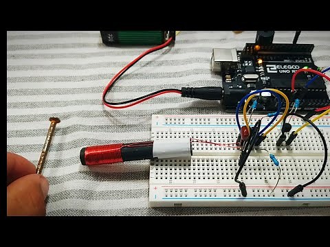 Detector de metales paso a paso con Arduino. Pinpointer YFM con kit de Elegoo