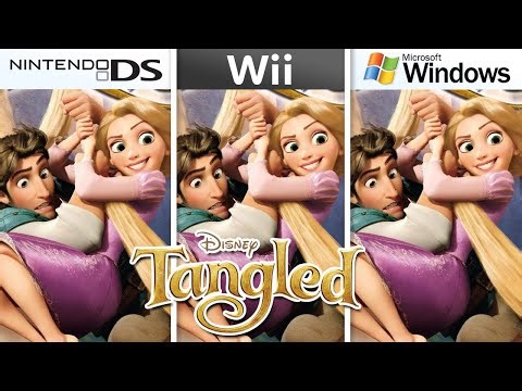 Tangled The Video Game (2010) DS vs Wii vs PC | Full Graphics Comparison