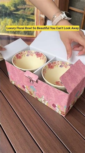 Luxury Floral Bowl So Beautiful You Can’t Look Away