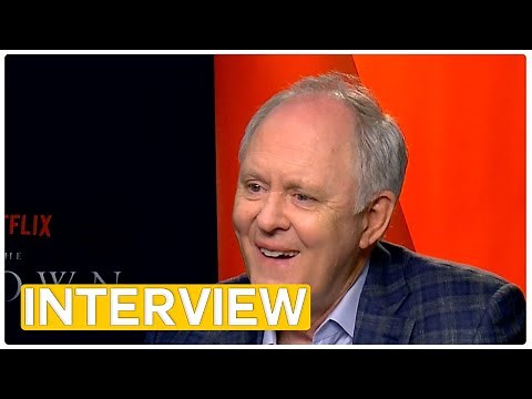 The Crown - John Lithgow | exclusive Interview (2016) Netflix