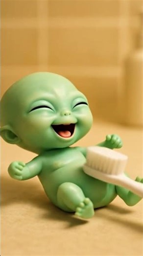 Baby Alien's Tickle Time #ai #shorts #animals