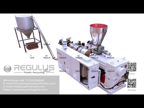 Twin Screw PVC Compounding Extruder Production Line