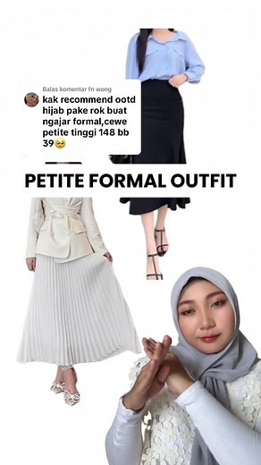 Rekomendasi Outfit Formal untuk Wanita Berhijab