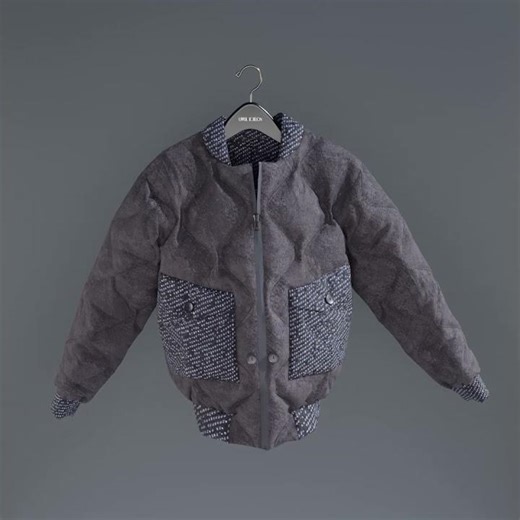 Jacket wind animation