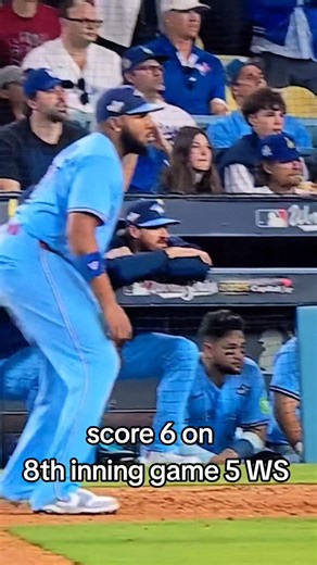 Score 6 on 8th innings game 5 world series Blue Jays highlights #bluejaysfans #bluejaysbaseball #WorldSeries #bluejays #mlbbhighlights #bluejaysgame | Rea Bencio Paciteng