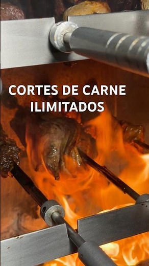 Cortes ilimitados en el restaurante Carvao do Brasil ! #buffet #cortesdecarne #carneasada #comida