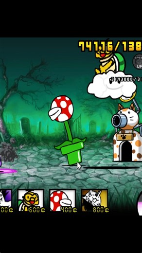super mario collaboration in battle cats #thebattlecats #battlecats