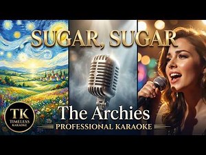 Sugar, Sugar - The Archies | Professional Remastered Karaoke | 2026 Studio Hi-Fi HD